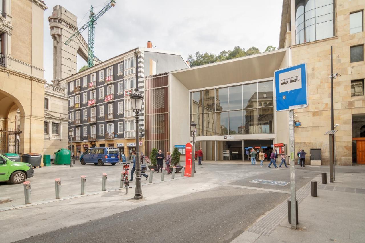 Paseo Del Arenal En El Casco Viejo Leilighet Bilbao Eksteriør bilde